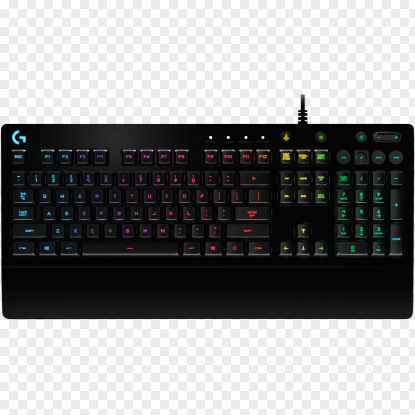 Keyboard Computer Mouse Logitech Gaming Keypad USB PNG