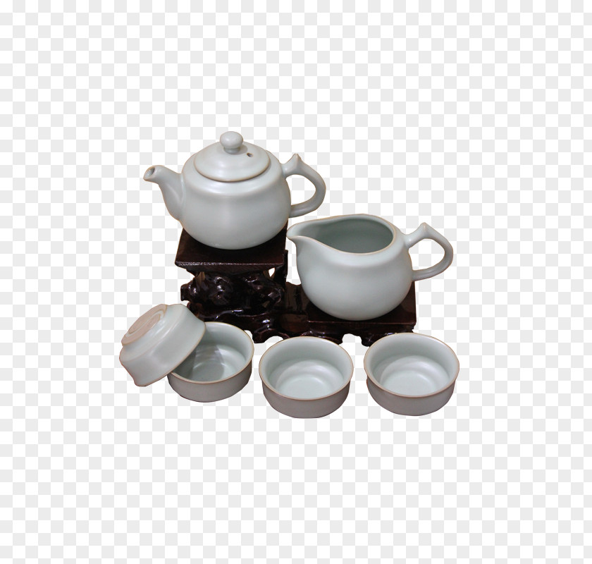Tea Set Teapot Computer File PNG
