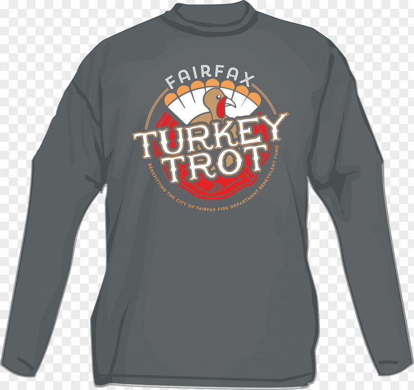 Turkey Trot Long-sleeved T-shirt Bluza Logo PNG