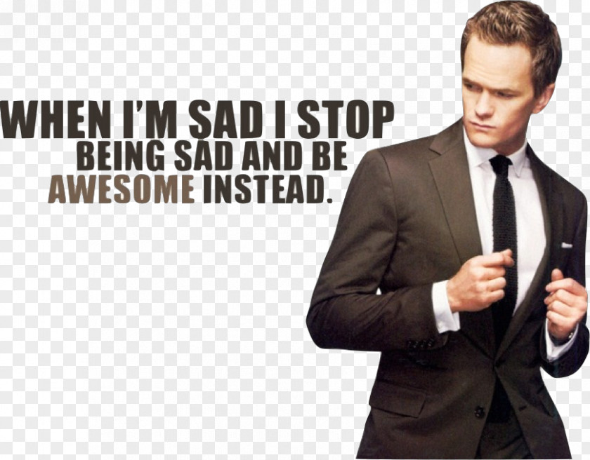 Busy Man Barney Stinson The Bro Code Sadness Depression Emotion PNG