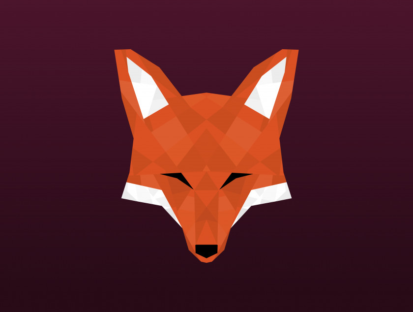 Fox Red T-shirt Geometry Animal PNG