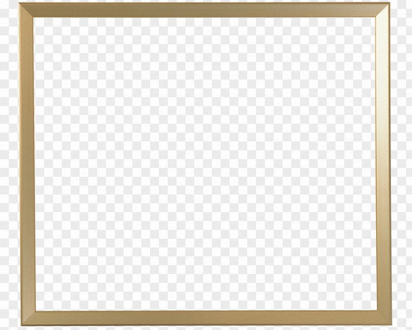 Gold Frame Picture Area Square, Inc. Pattern PNG