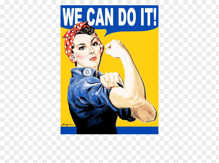 Rosie The Riveter Naomi Parker Fraley We Can Do It! Second World War Zazzle PNG