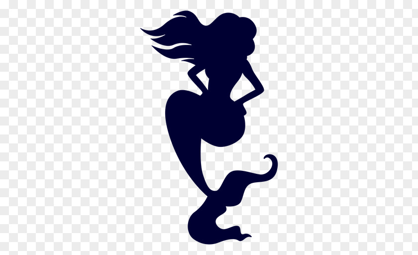 Sirenas Silhouette Mermaid Clip Art PNG