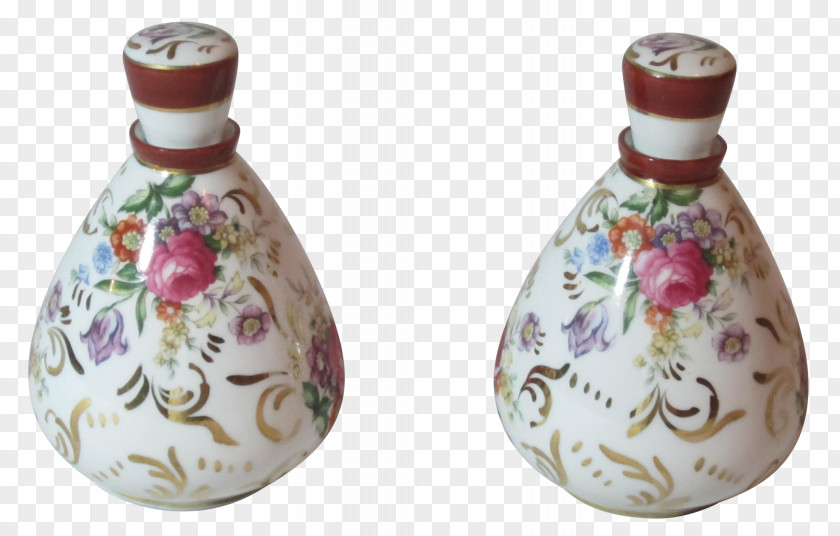 Vase Glass Bottle Ceramic Salt And Pepper Shakers PNG