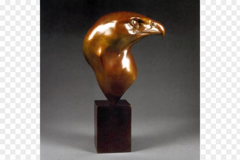 Bird Bronze Sculpture Golden Statue PNG