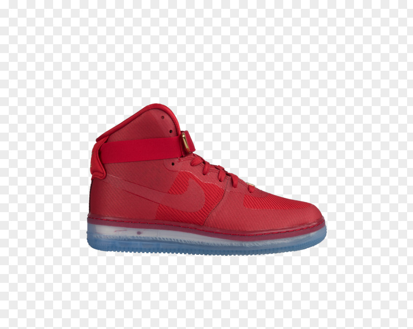 Nike Air Force 1 Sneakers Max Sportswear Red PNG