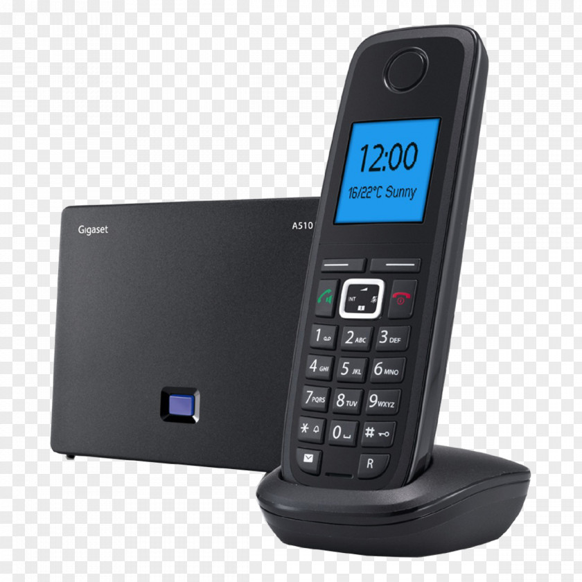 IP Gigaset Communications VoIP Phone Voice Over Cordless Telephone IP-DECT PNG