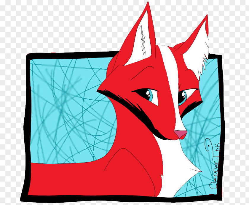 Red Fox Illustration Clip Art Character Pattern PNG