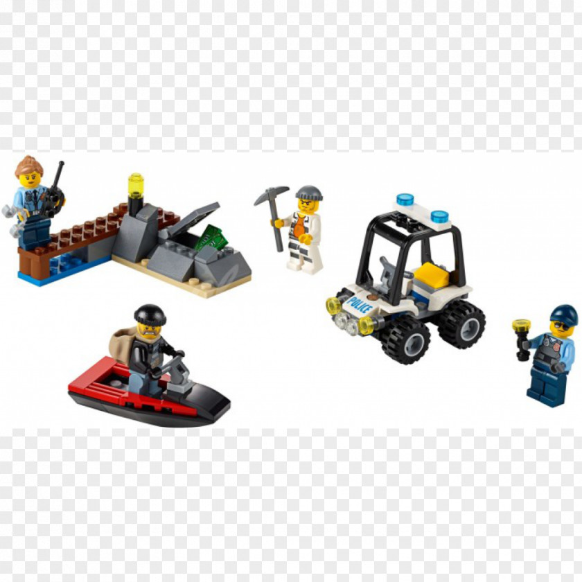Toy LEGO 60127 City Prison Island Starter Set Lego Legoland Malaysia Resort PNG