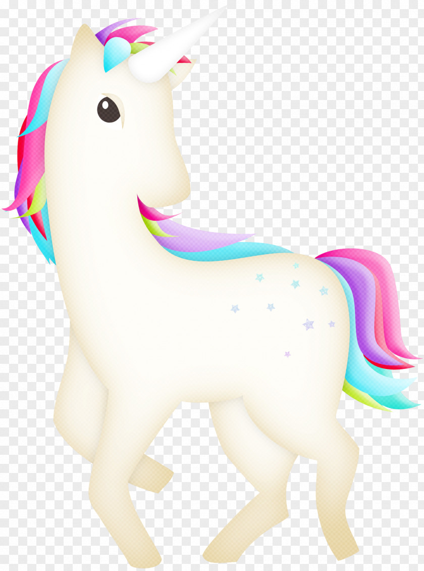 Unicornio Horse Unicorn Animal Figurine Legendary Creature PNG