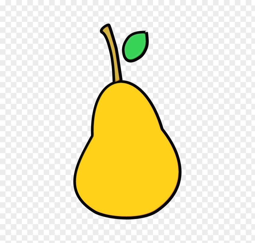 Woody Plant Pear Yellow Tree Clip Art PNG