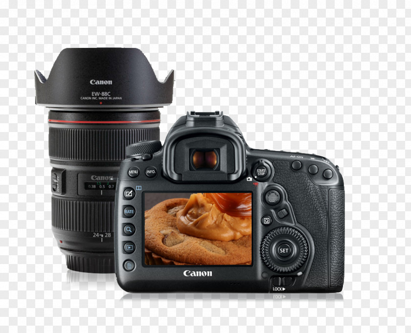 Camera Lens Canon EOS 5D Mark IV III EF Mount PNG