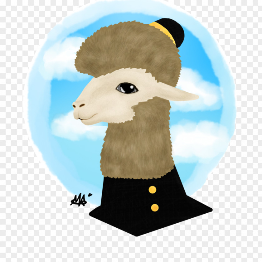 Fluffy Alpaca Sheep Goat Camel Illustration Mammal PNG