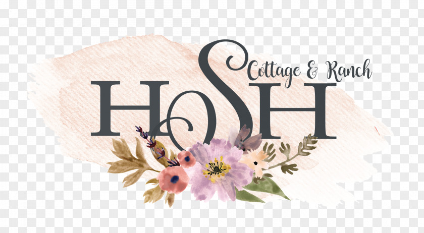 Keychain Vector Home Sweet Cottage & Ranch Floral Design Graphic Logo PNG