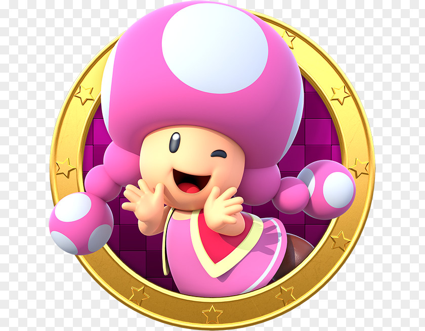 Mario Bros Party Star Rush Super Bros. Toad PNG