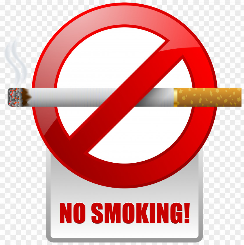 Smoking Ban Warning Sign Clip Art PNG