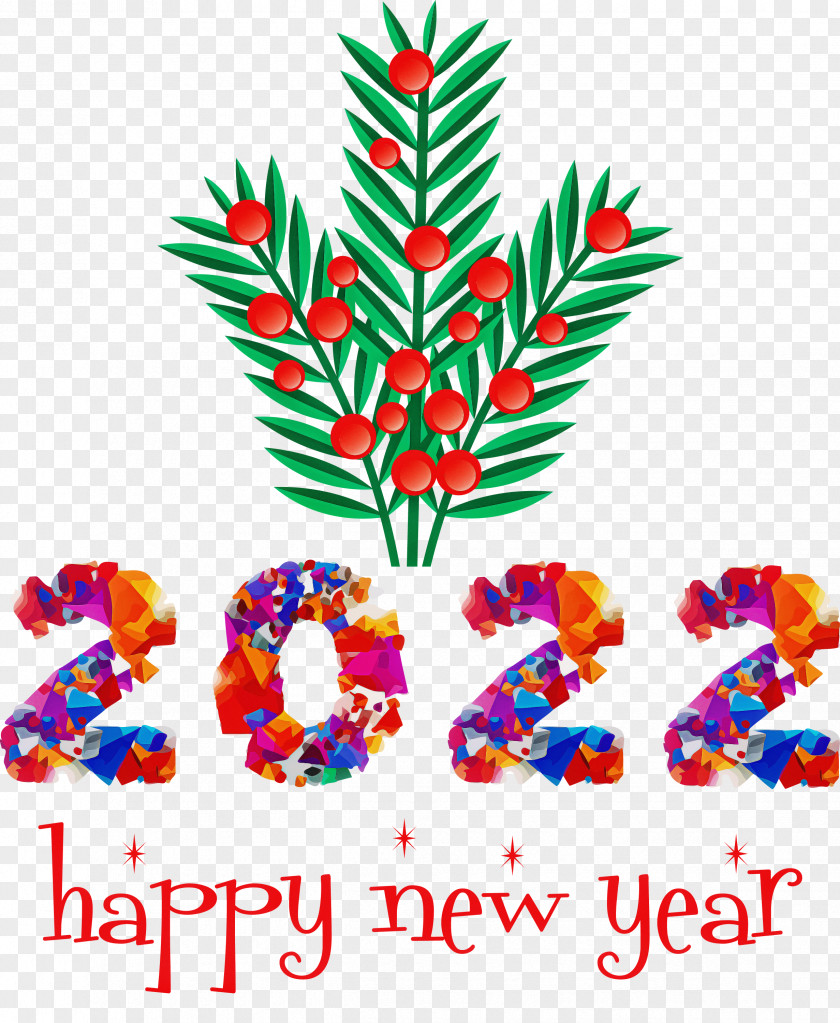 2022 Happy New Year PNG