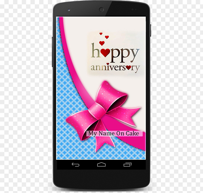 Anniversary Card Feature Phone Smartphone Multimedia Wedding PNG