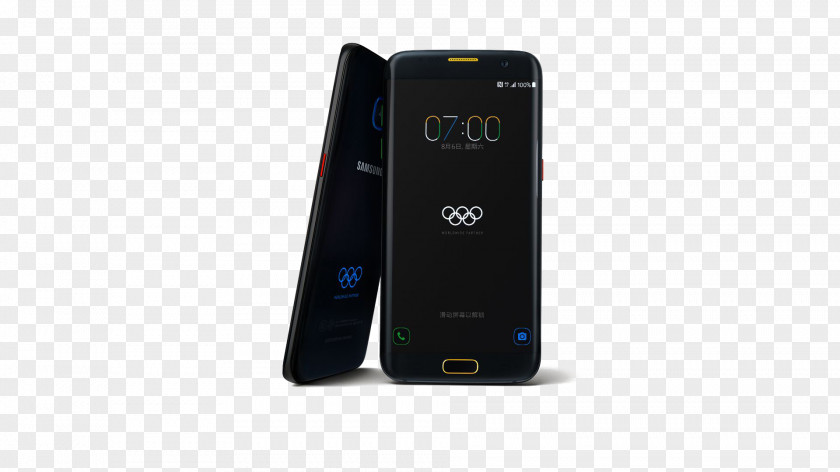 Black Olympic Mobile Phone Samsung S7 Material Feature Smartphone Galaxy Games PNG
