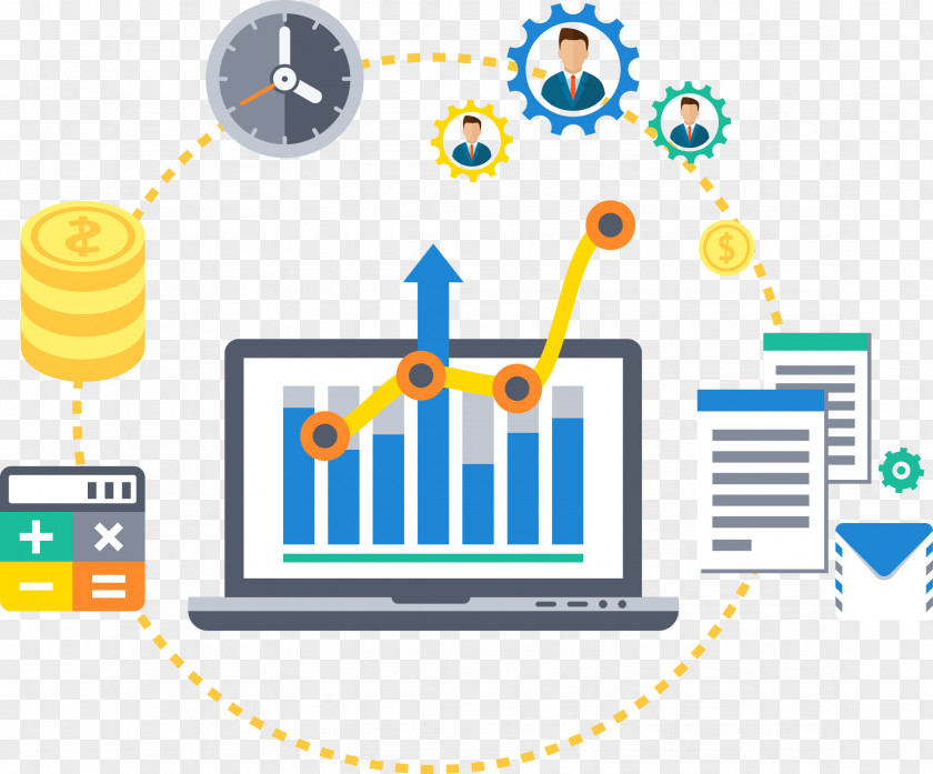 Business Manufacturing Process Product Supply Chain Management PNG