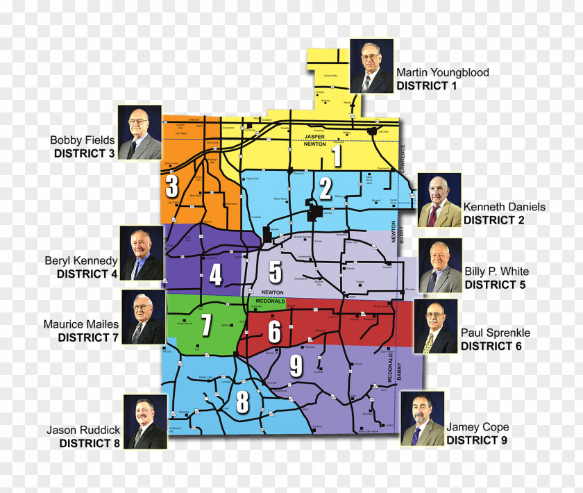 Central Business District Neosho New-Mac Electric Cooperative Joplin Map PNG