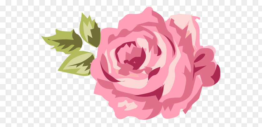 Design Garden Roses Pink Shabby Chic Clip Art PNG