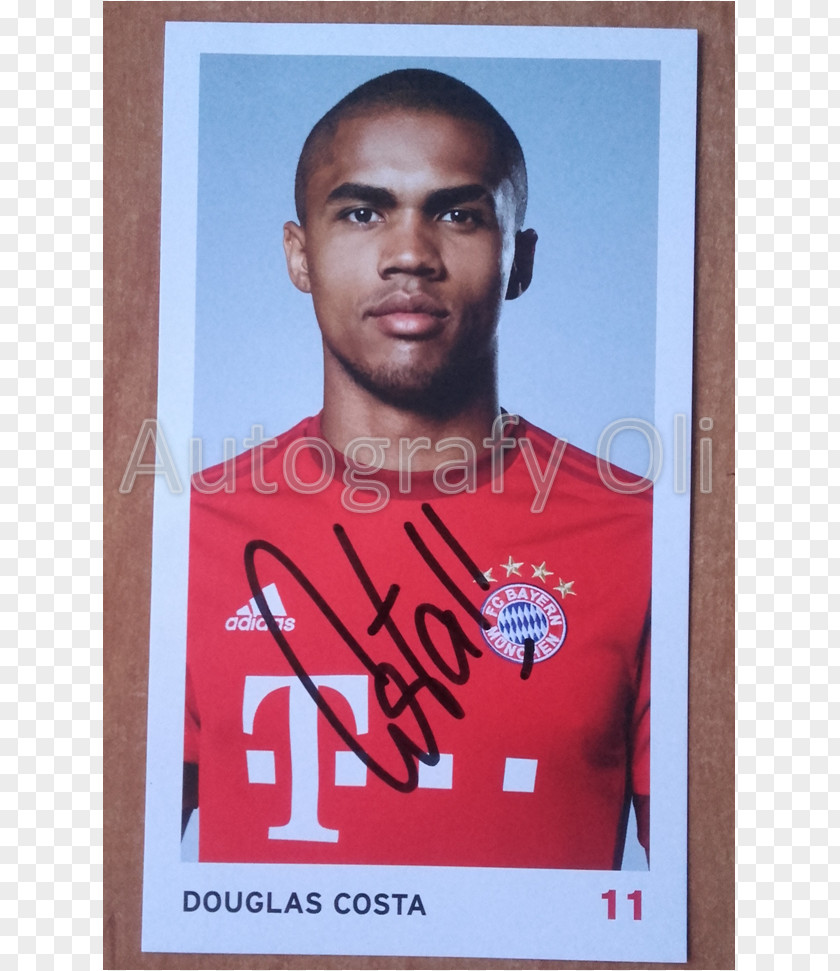 Douglas Costa Juventus F.C. Autograph Autograaf Holograph PNG