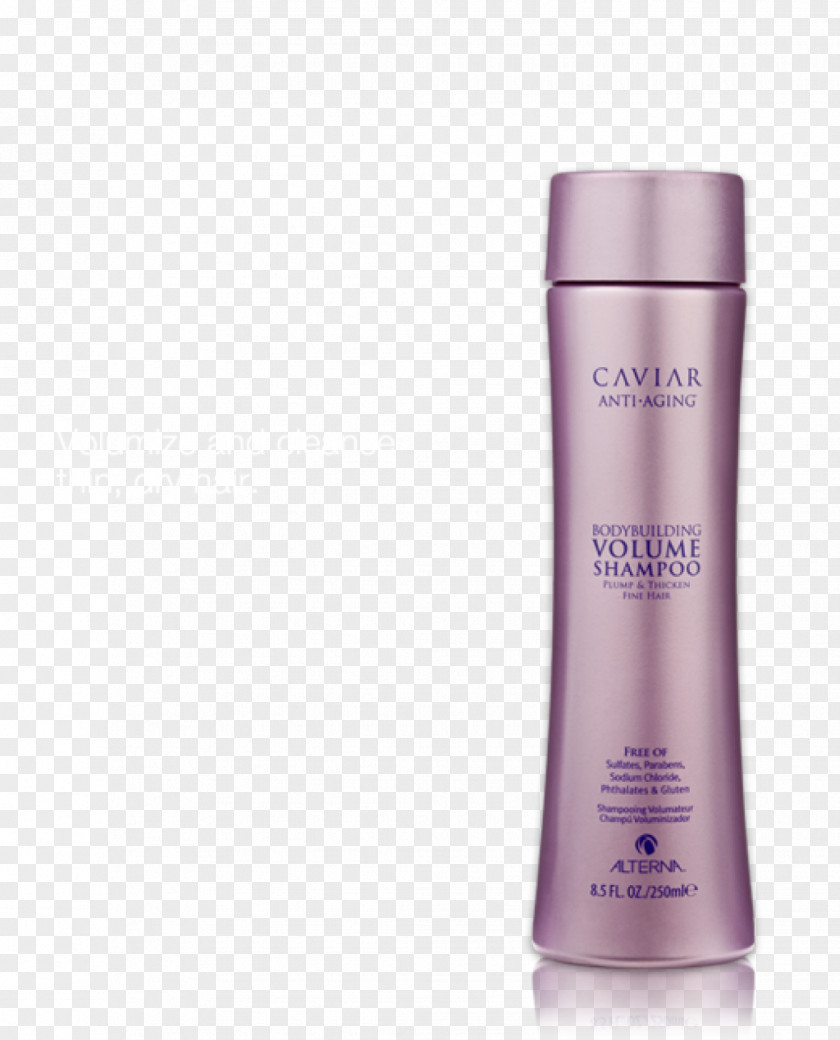 Hair Lotion Alterna Caviar Anti-Aging Replenishing Moisture Shampoo Conditioner PNG