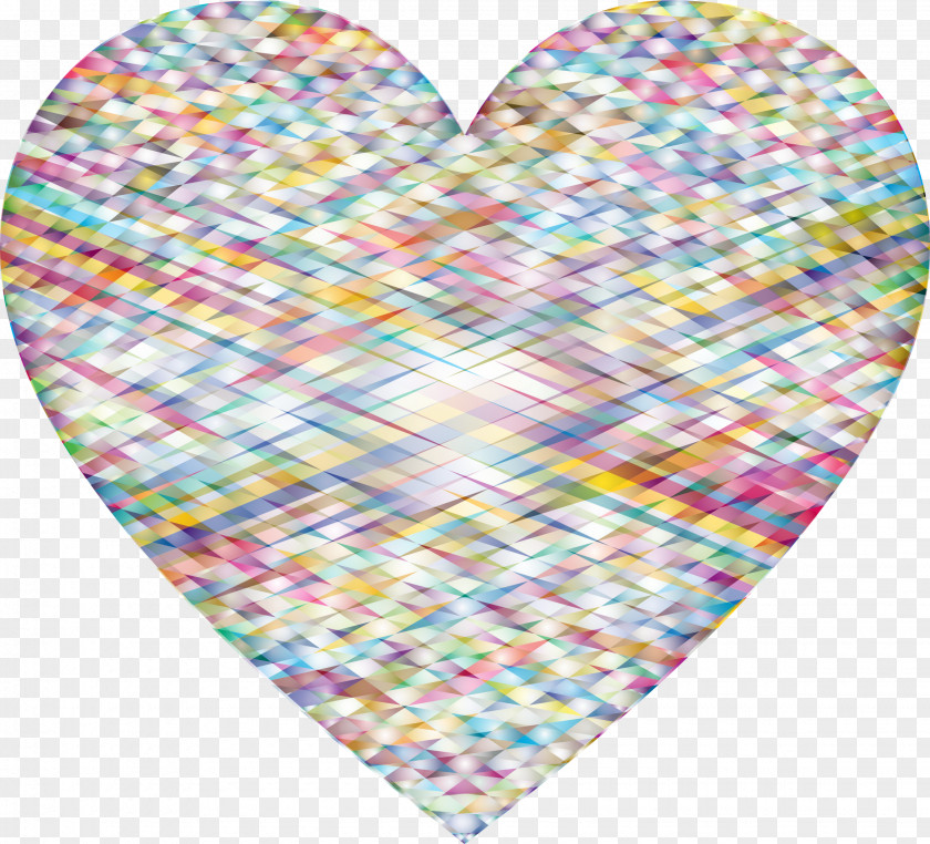 Heart Geometry Clip Art PNG