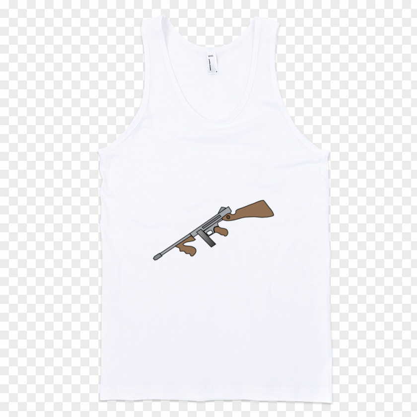 Machine Gun T-shirt Sleeve Outerwear Neck PNG