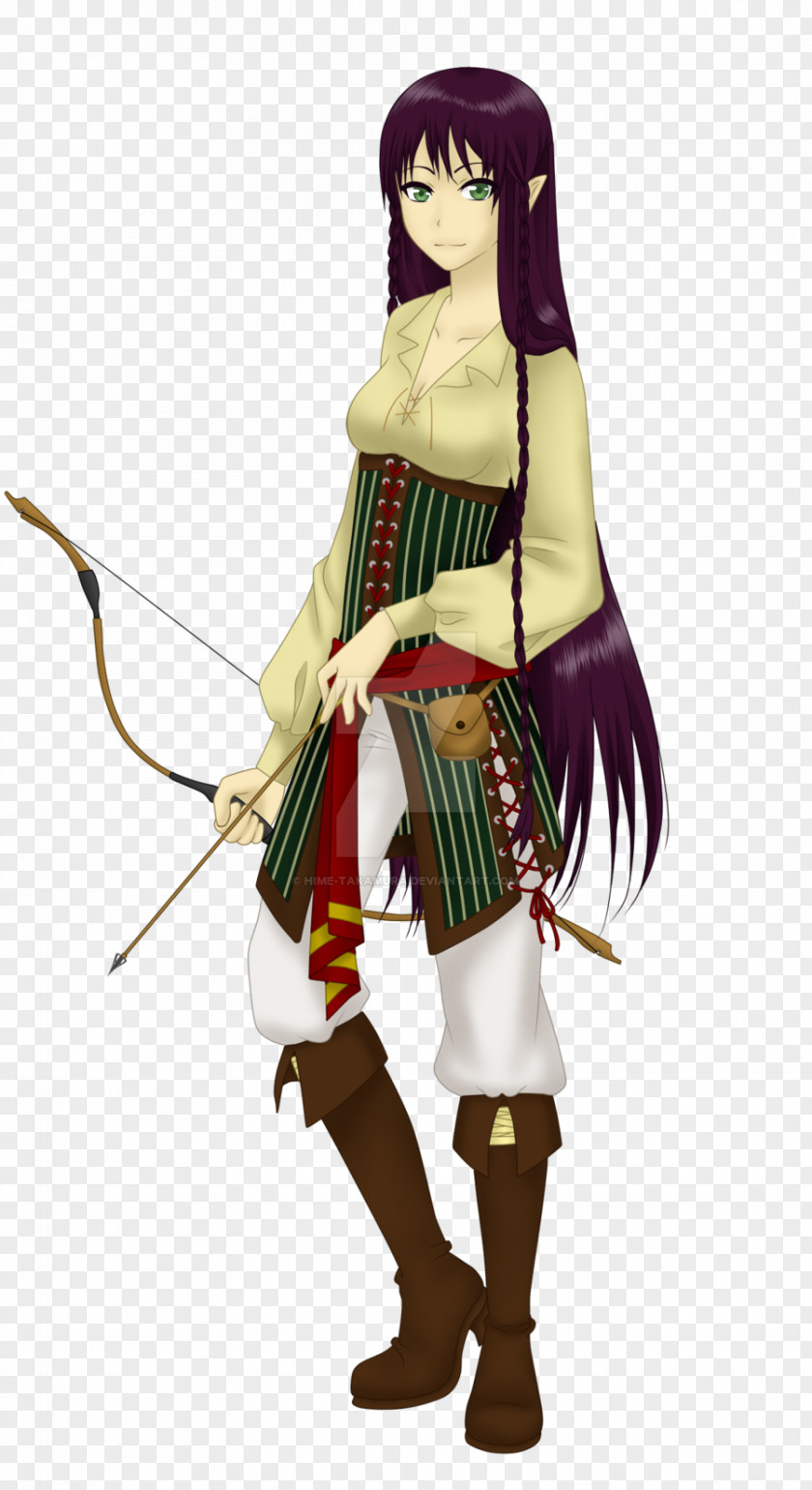 Half Elf Bard Costume Design Character Fiction PNG