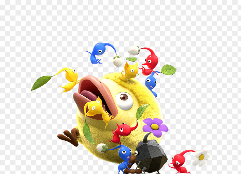 Hey Hey! Pikmin Nintendo 3DS Video Game PNG