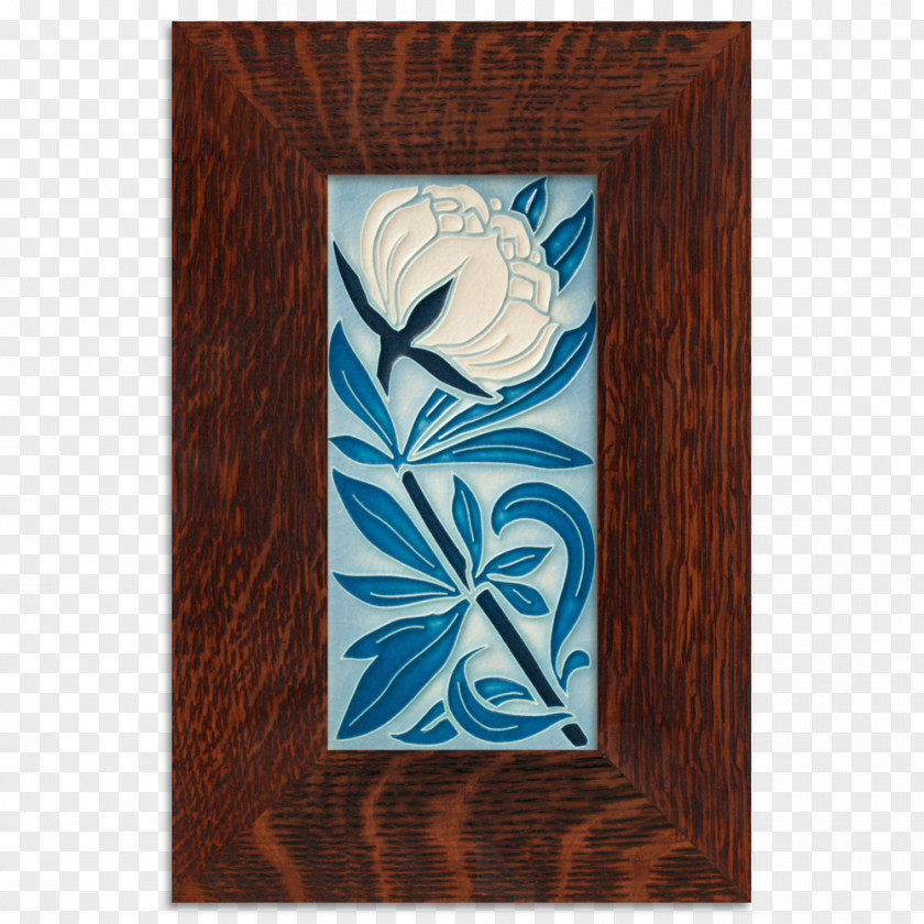 Motawi Tileworks Blue Ceramic Art PNG