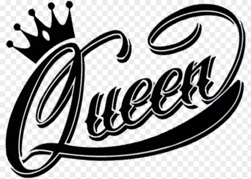 Queen Clipart Logo Black And White PNG