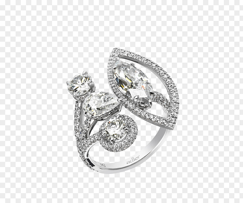 Ring Jewellery Diamond Cut Adler PNG