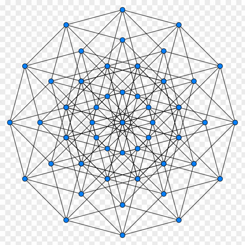 Sacred Geometry Six-dimensional Space Hypercube PNG