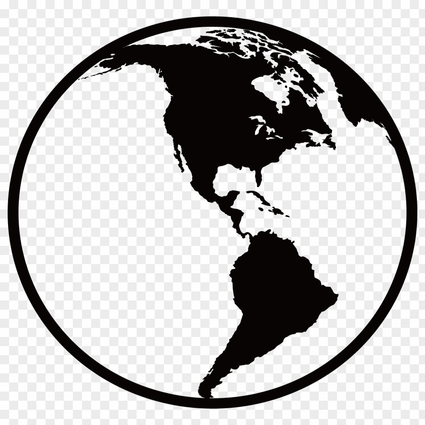 Altoadige World Map Globe Vector Graphics PNG