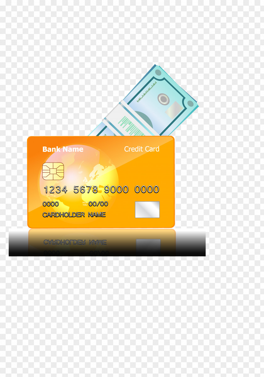 Bank Card Credit Money Banknote PNG