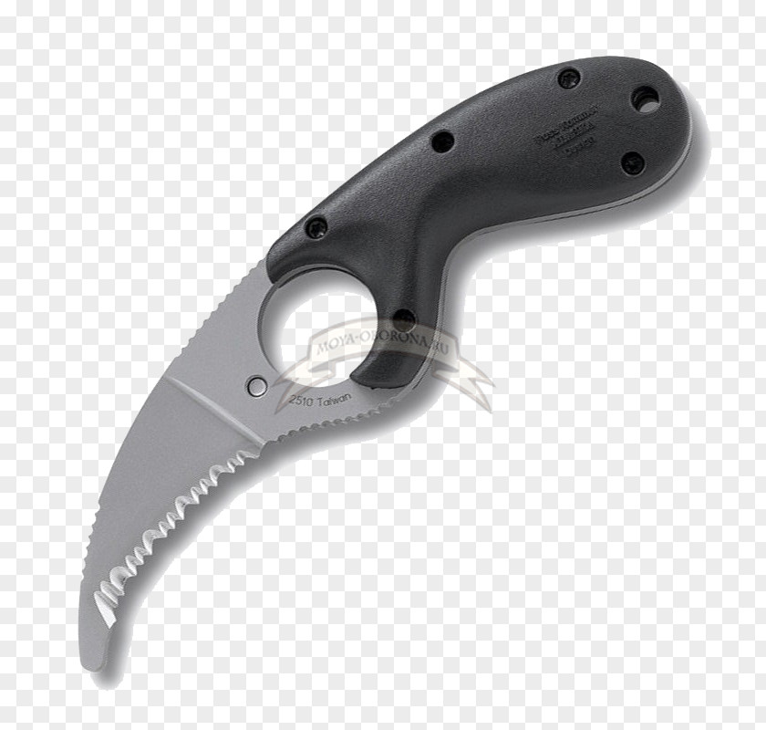 Knife Columbia River & Tool Bear Claw Serrated Blade PNG