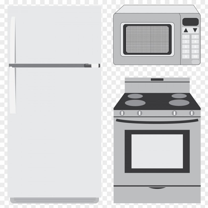 Microwave Home Appliance Kitchen Cooking Ranges Small Clip Art PNG
