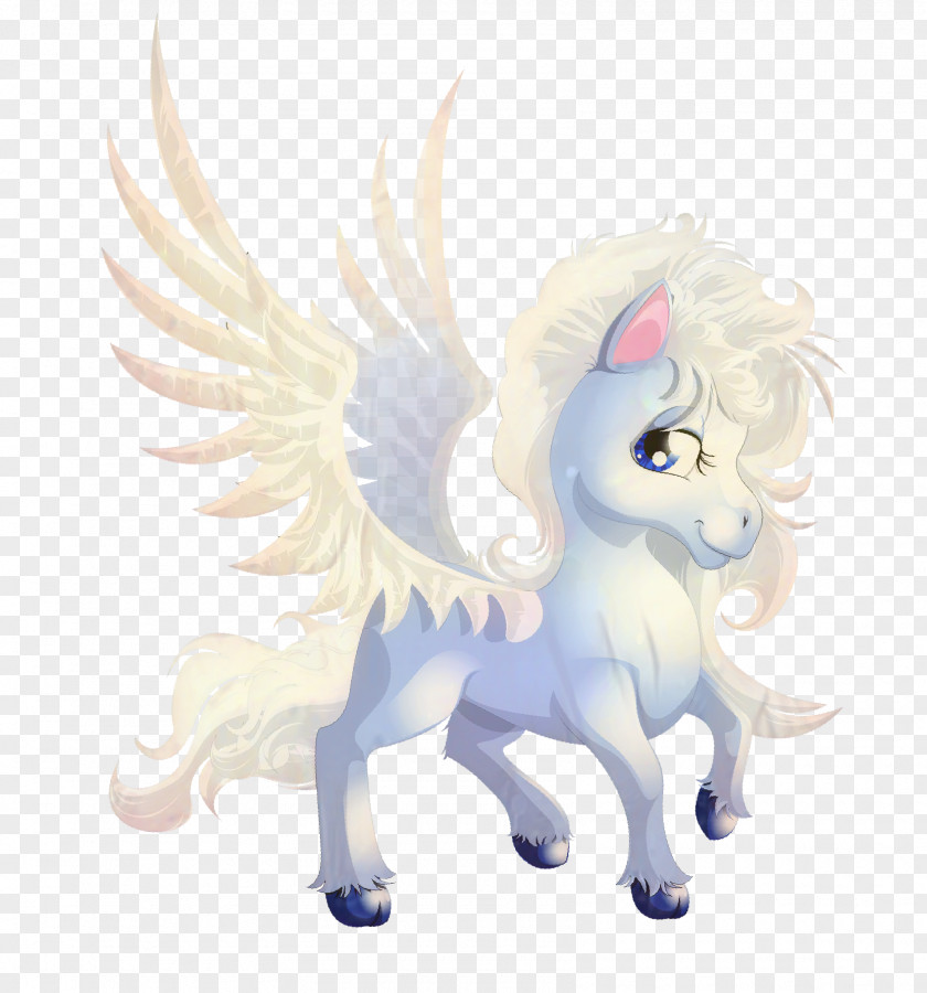 Wing Animal Figure Unicorn Drawing PNG