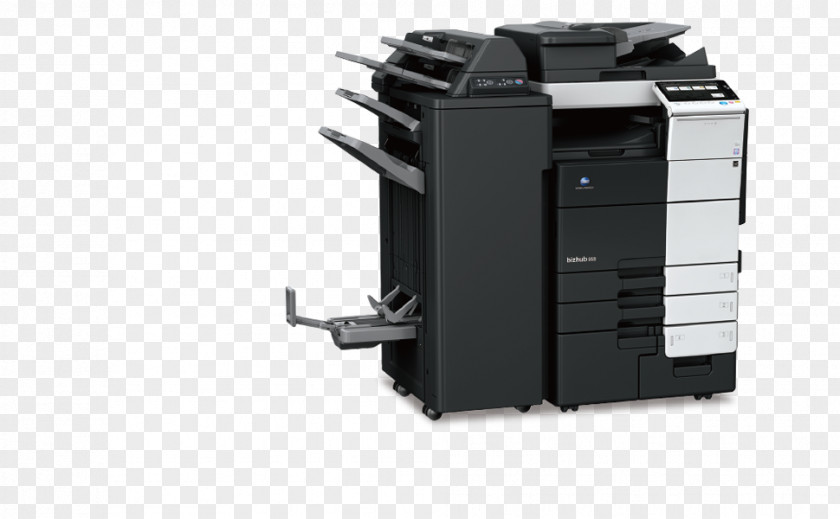 Z Fold Konica Minolta Photocopier Multi-function Printer Standard Paper Size Printing PNG