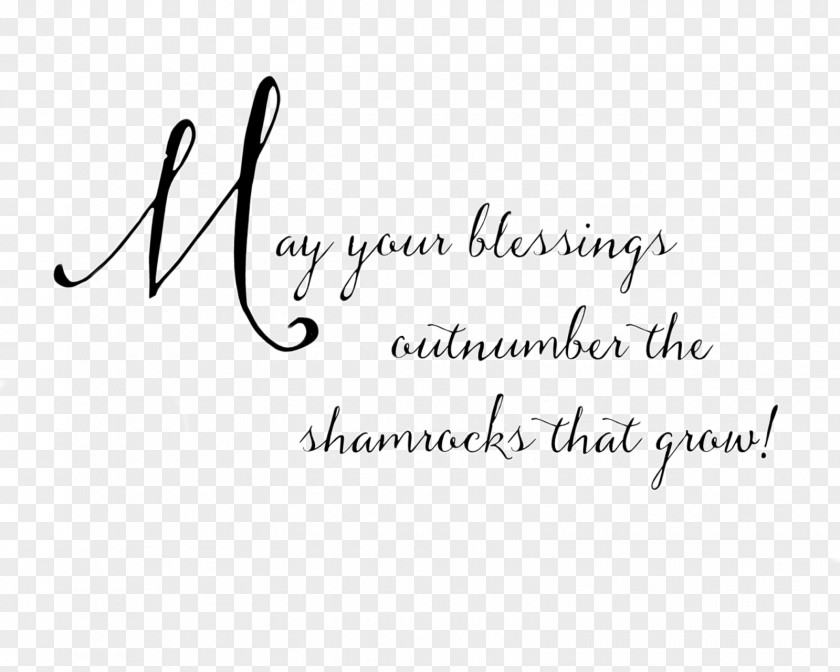 Blessing Day Handwriting Calligraphy Paper PNG