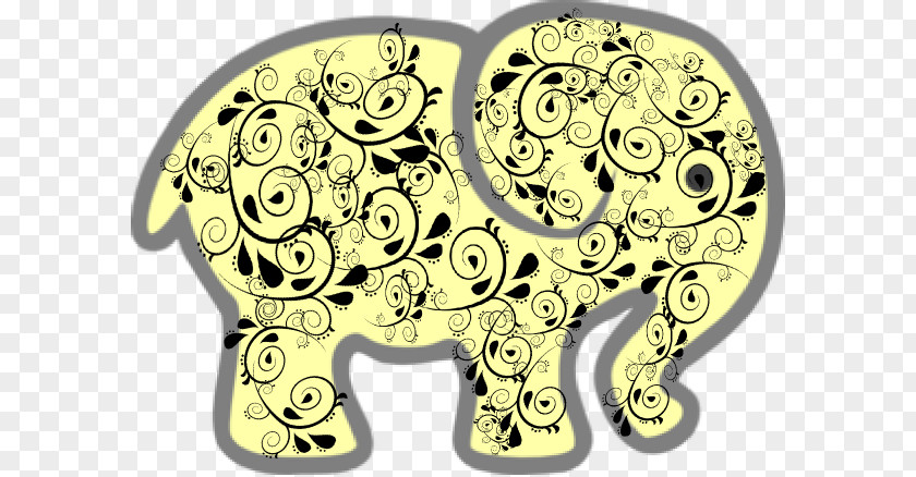 Decorative India Indian Elephant Image Drawing Clip Art PNG