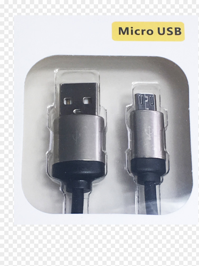 Micro Usb Cable Electronic Component Electronics PNG