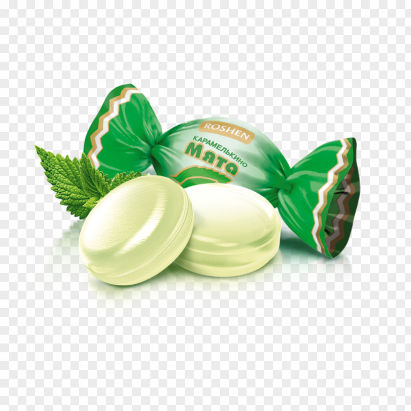 Confectionery Lollipop Roshen Candy Caramel Mint PNG