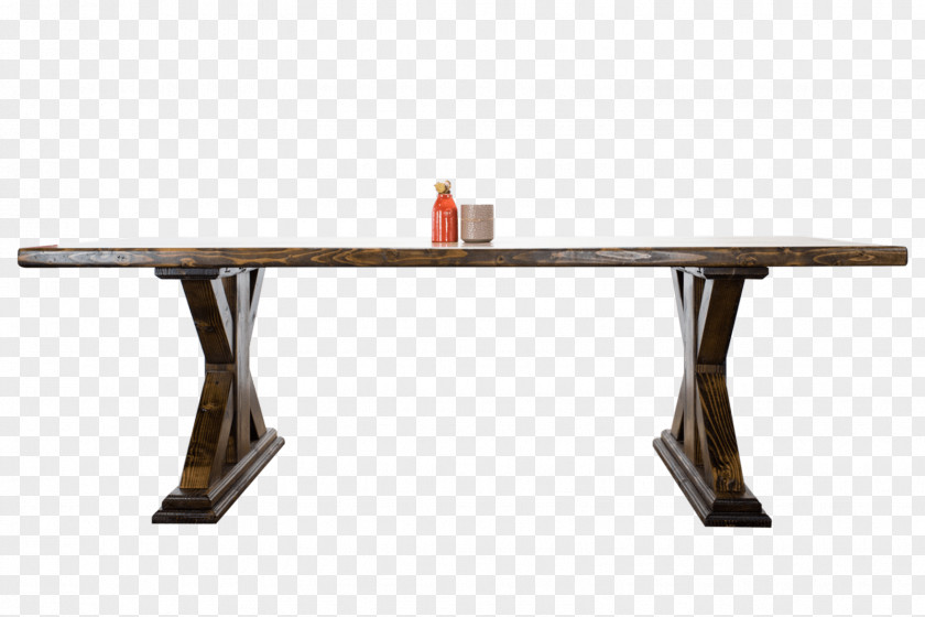 Dining Table Furniture Butcher Block Wood Room PNG