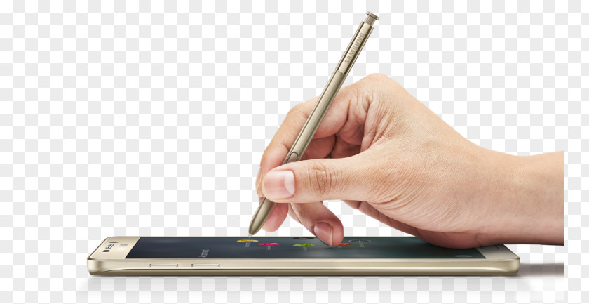 Samsung Galaxy Note 5 Stylus Android 4G PNG