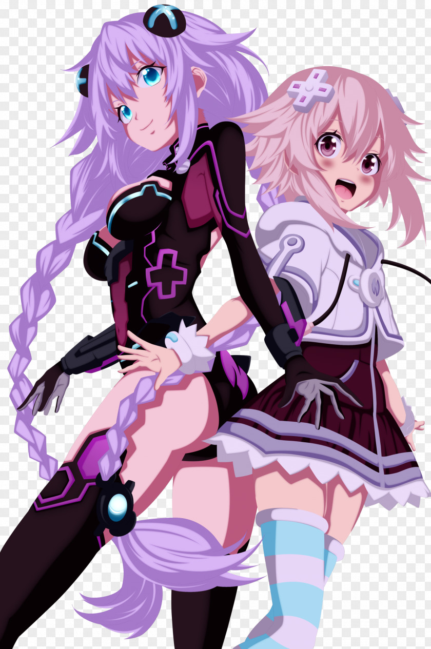 Hyperdimension Neptunia Color Sega Violet Purple Heart PNG